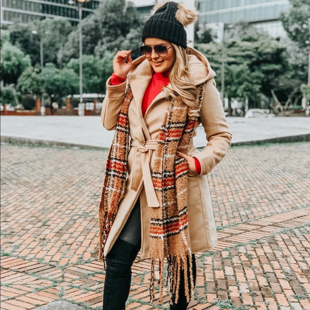 Chicwish Hooded Longline Coat